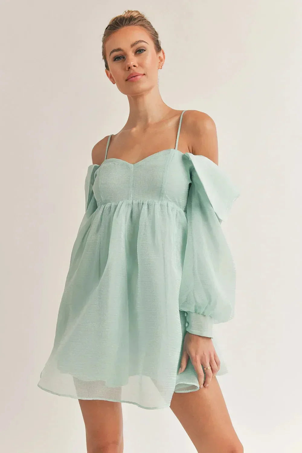 Off-Shoulder Mini Dress Women UK – Casual Outings, Garden Party