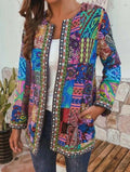 Women's Knitted Cardigan - Retro Vintage Style for Everyday Wear