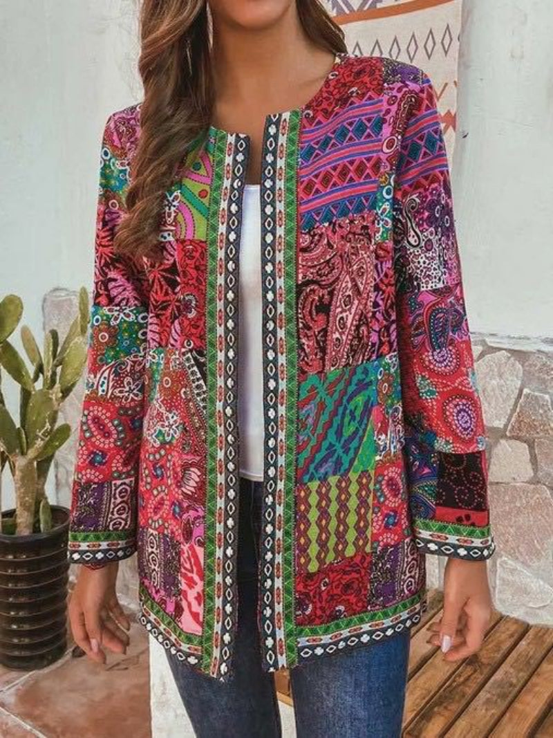 Women's Knitted Cardigan - Retro Vintage Style for Everyday Wear