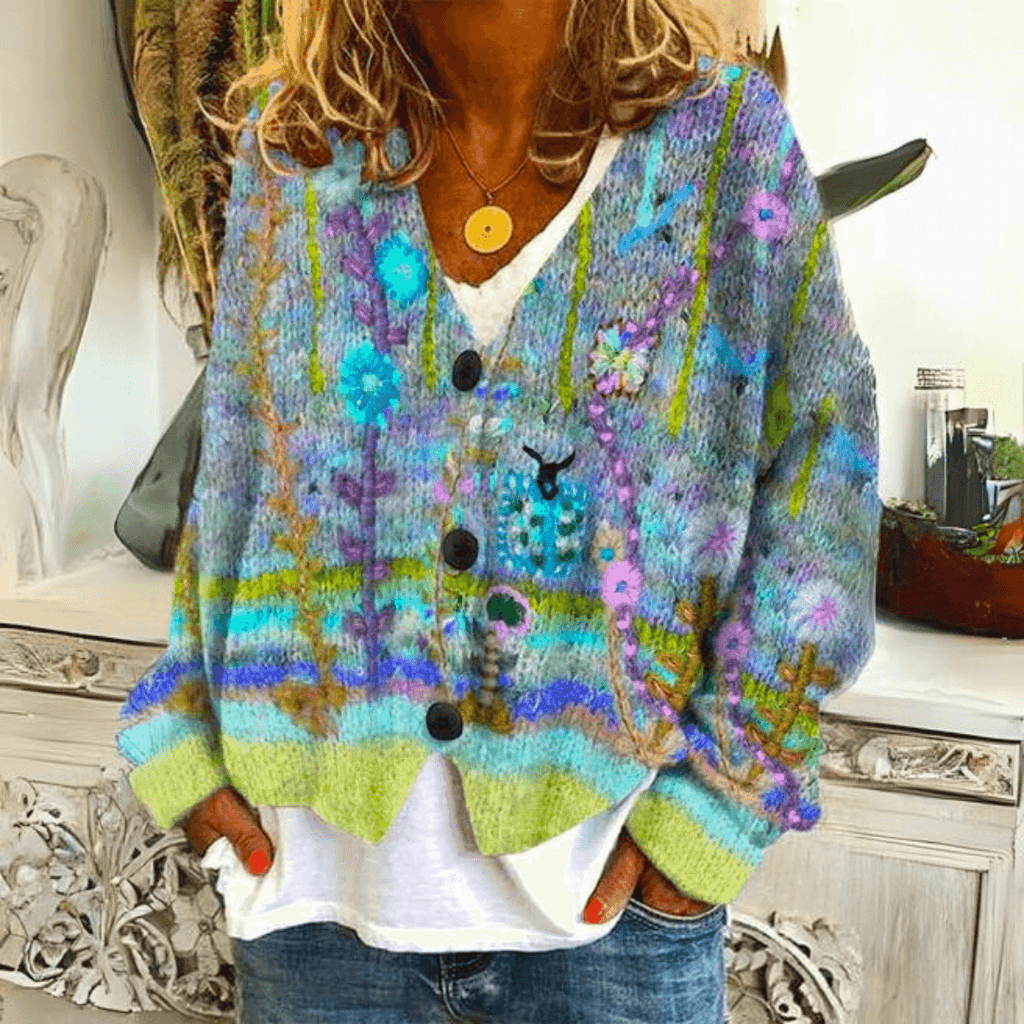 Soft Knit Cardigan for Women - Cozy Open Front Design for Casual Wear