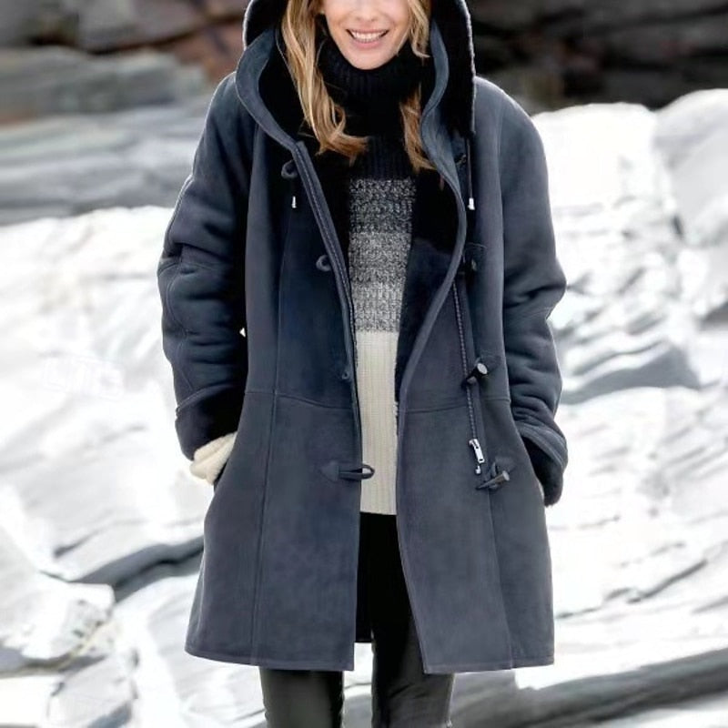 Cozy Hooded Winter Coat | Warm Insulated Outerwear for Cold Weather